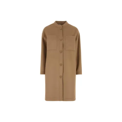 'S MAX MARA Коричневое Женское Пальто