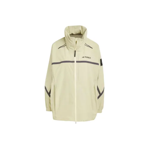 Adidas RAIN.RDY Пудрово-желтые Женские Ветровки