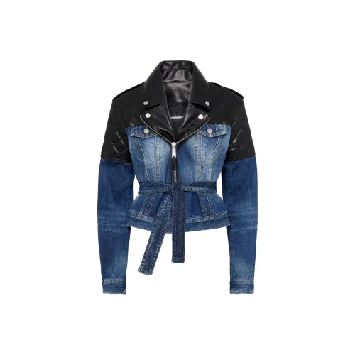 DSQUARED 2 SS25 Denim Jacket Women's Blue