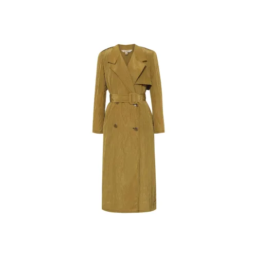 BBLLUUEE Тренчкот Женский Жасмин Желтый