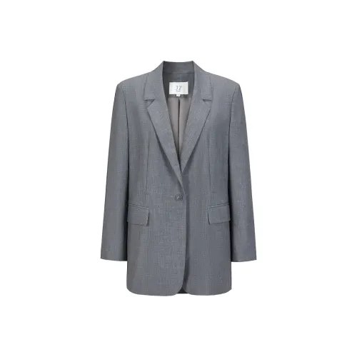 JZ. ANNAKRO Бизнес-костюм женский серый