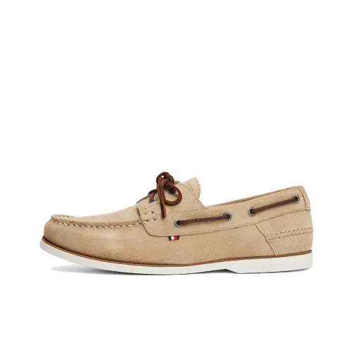 Tommy Hilfiger Топсайдеры Мужской Светло-Коричневый