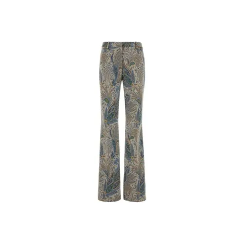 ETRO Синие Женские Повседневные Брюки
