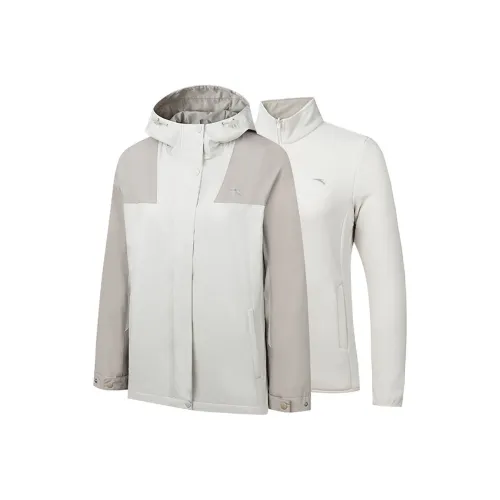 ANTA Variety Тренировки Коллекция Водонепроницаемый Теплоизоляционный Ветровка Женские Triumph Серый