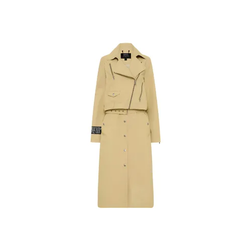 Ksubi Тренчкот Женский Светлый Умбра