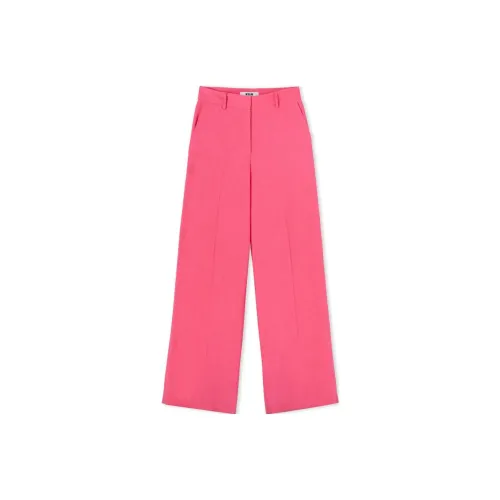 MSGM Розовые Женские Повседневные Брюки