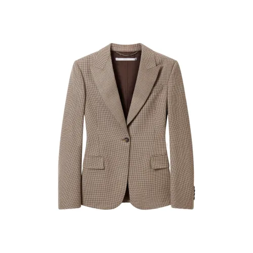 Stella McCartney SS25 Бизнес-костюм женский коричневый