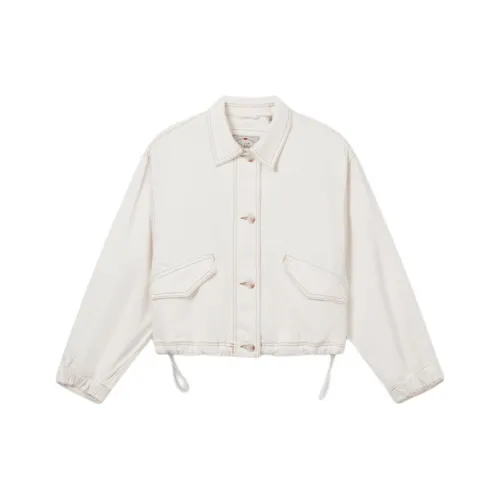 Levi's Denim Jacket Women's Beige