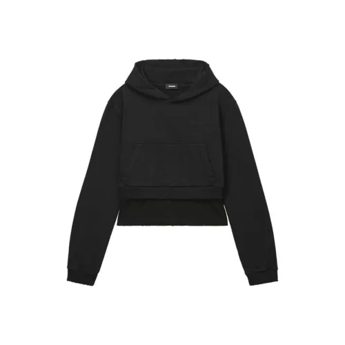 WE11DONE SS25 Толстовка Женская Черная