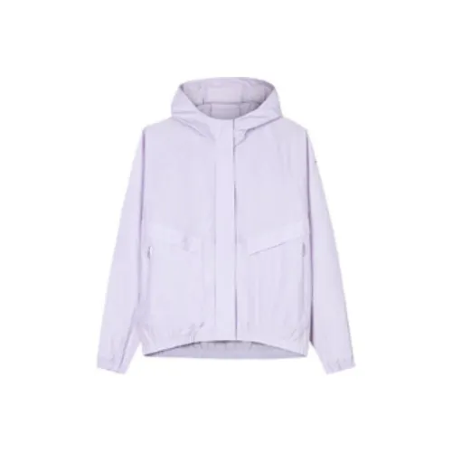 ANTA ZONGXUNXILIE Тренчкот Женские Блестки Фиолетовый