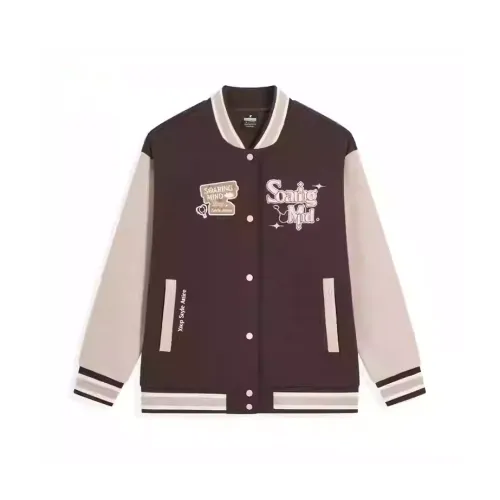 XTEP Бейсбольная куртка Женская Темно-сливовый Коричневый Fatigue Коричневый