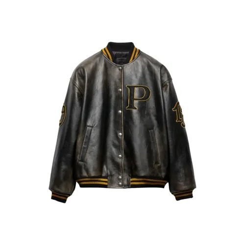 PRADA SS24 Кожа Куртка Женская Черная