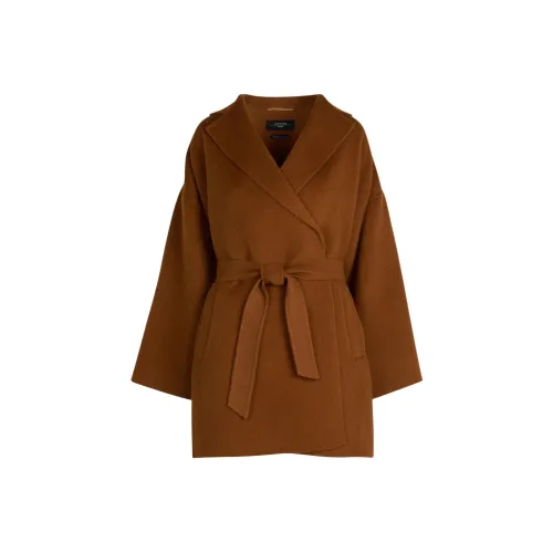 WEEKEND MaxMara Пальто Женское Коричневое