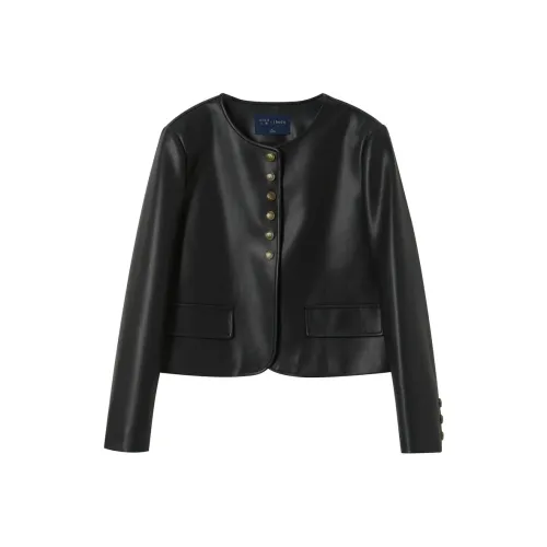 3COLOUR Cropped Jacket Women's Classic Black