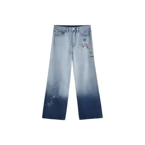 ONIARAI Повседневные брюки Женские Синие