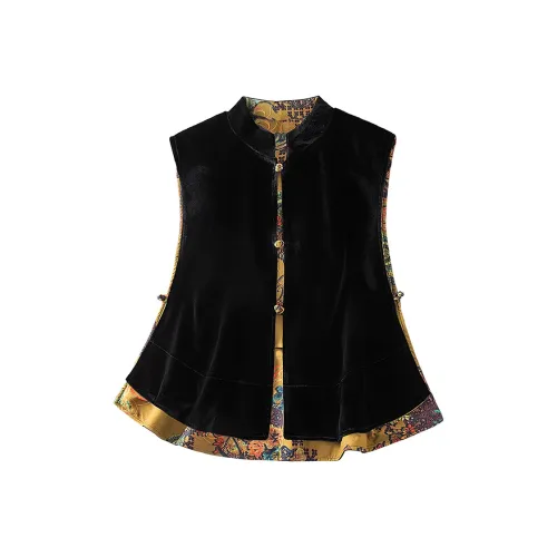 Cypress House Жилет Женский Черный