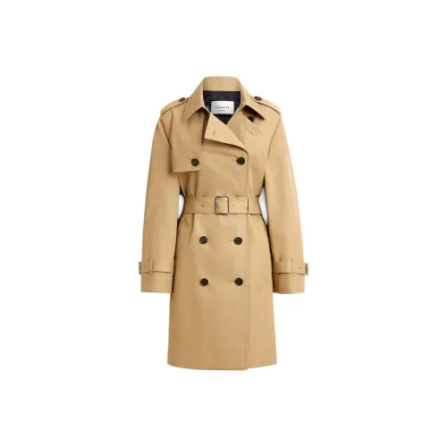 COACH SS25 Тренчкот Женский Хаки