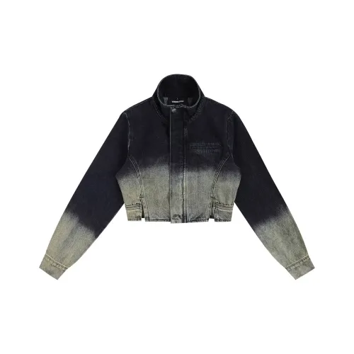 YJ1NGZYZJ Denim Jacket Women's Denim