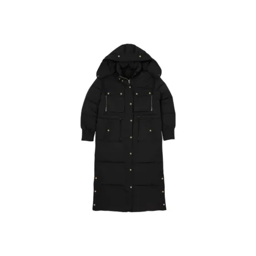 Sandro Пуховая куртка Женская Черная