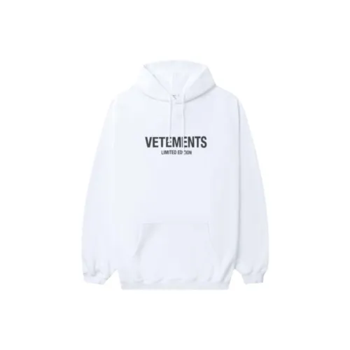 Vetements Свитшот Женский Белый