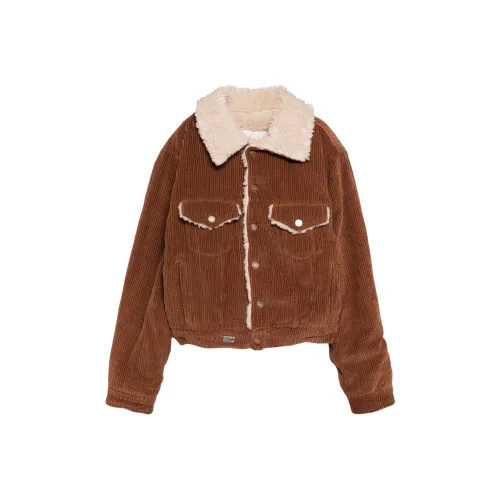 ERL FW24 Пуховая куртка Женская Шоколад