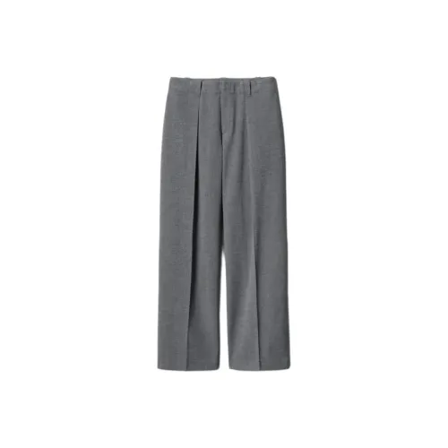 UNIQLO JWANDERSON Co Бренд Асфальтовый серый Женские Повседневные брюки