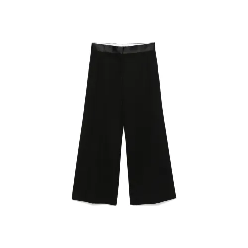 Victoria Beckham Черные Женские Повседневные Брюки