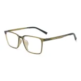 Прозрачная зеленая оправа для солнцезащитных очков