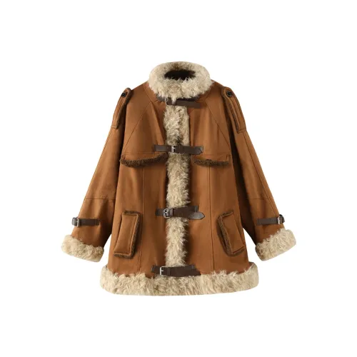 Miss Chipmunk Вельвет Feel Пальто Женское