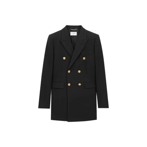 SAINT LAURENT SS25 Бизнес-костюм женский черный