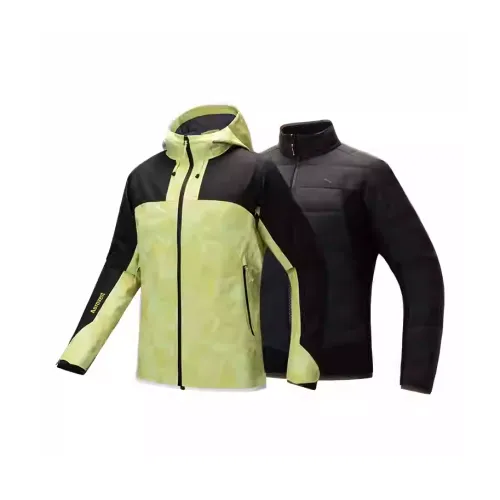 Anta Outdoor Collection Cliff Желтый/Полный принт/Основной черный Женские Ветровки