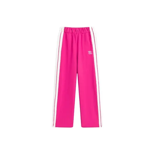 KING PRINCE Повседневные брюки Женские Розовый Красный