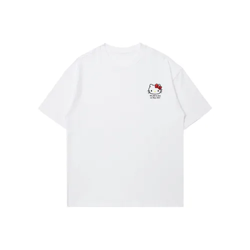 Санрио x HelloKitty Хелло Китти T-рубашка унисекс