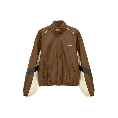 NO ONE ELSE Укороченная куртка женский кофейный