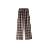 Кофейная клетка, утолщенная и с флисовой подкладкой