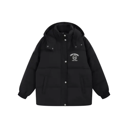 HUASJ Хлопковый пуховик женский черный