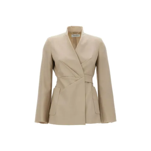 MaxMara Бизнес-костюм женский бежевый