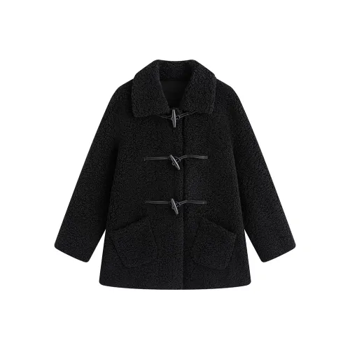 KING PRINCE Вельвет Feel Пальто Женское Черное