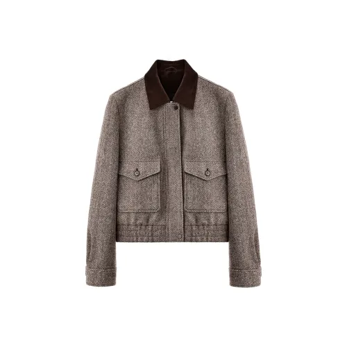 SINBOS Красно-коричневое Женское Пальто