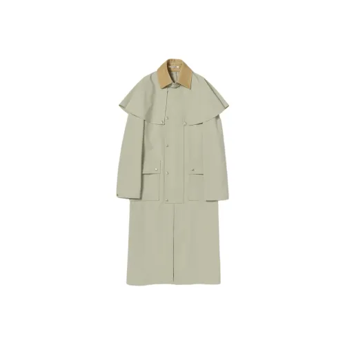 Auralee SS25 Пальто Женское Светлый Оливковый