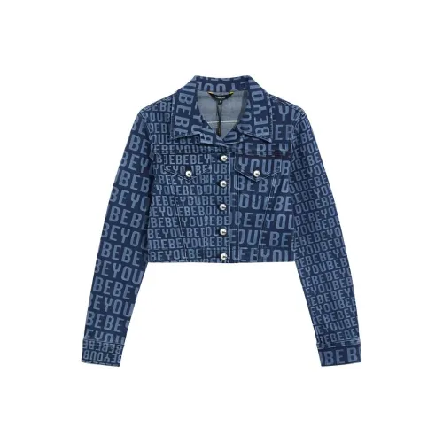 BEBE Синие Женские Джинсовые Куртки