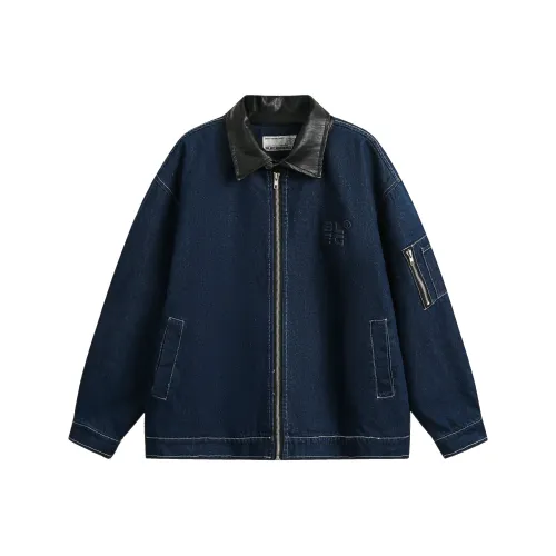 TH FABRICATE Denim Jacket Unisex Blue TH FABRICATE Деним Куртка Унисекс Синий