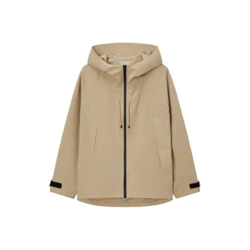 EICHITOO Тренчкот Женский Хаки