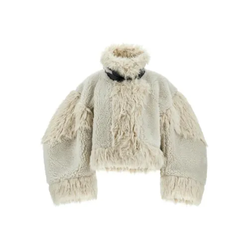 Sacai Вельвет Feel Пальто Женское Светлый Умбра