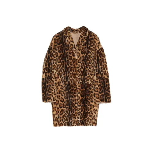 Yves Salomon FW24 Мех Женский Коричневый