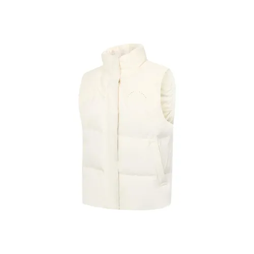 QIAODAN Жилет Женский Кремовый Белый