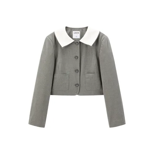 LEDIN Бизнес-костюм женский цвет оловянно-серый