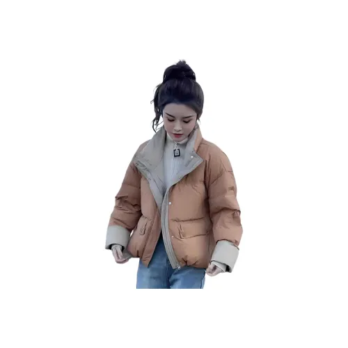 Flowers in water Женские объемные куртки (пуховики)