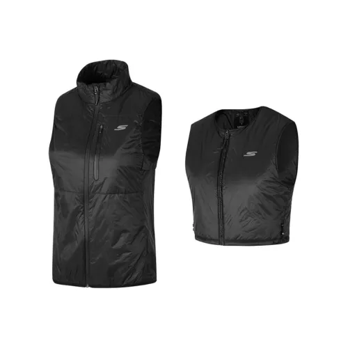 Skechers Жилет Женские 2 предмета Комплект Углерод Черный