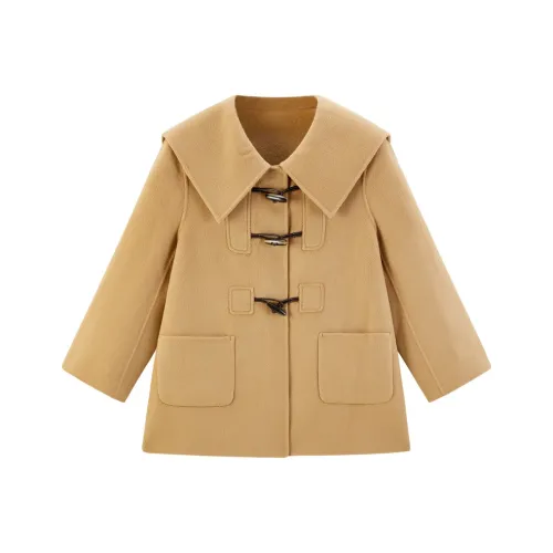 LEDIN Хаки Женское Пальто